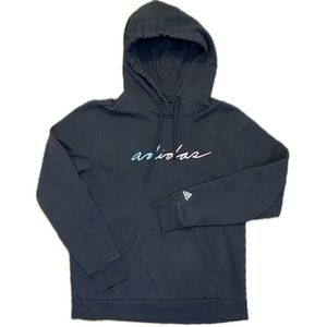 Woman’s Adidas Linear Script Hoodie Size Large
